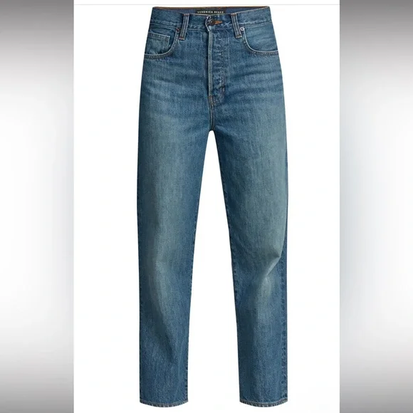 Veronica Beard Blake High Rise Straight Jeans - Picture 4 of 7